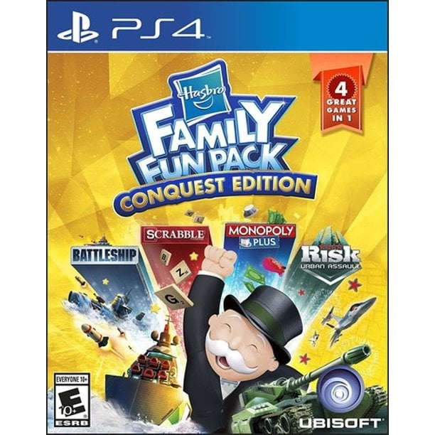 Hasbro Family Fun Pack: Conquest edition ( Import ) (PS4) ryhmässä KODINELEKTRONIIKKA / Pelikonsolit & Tarvikkeet / Sony PlayStation 4 / Peli @ TP E-commerce Nordic AB (D09611)