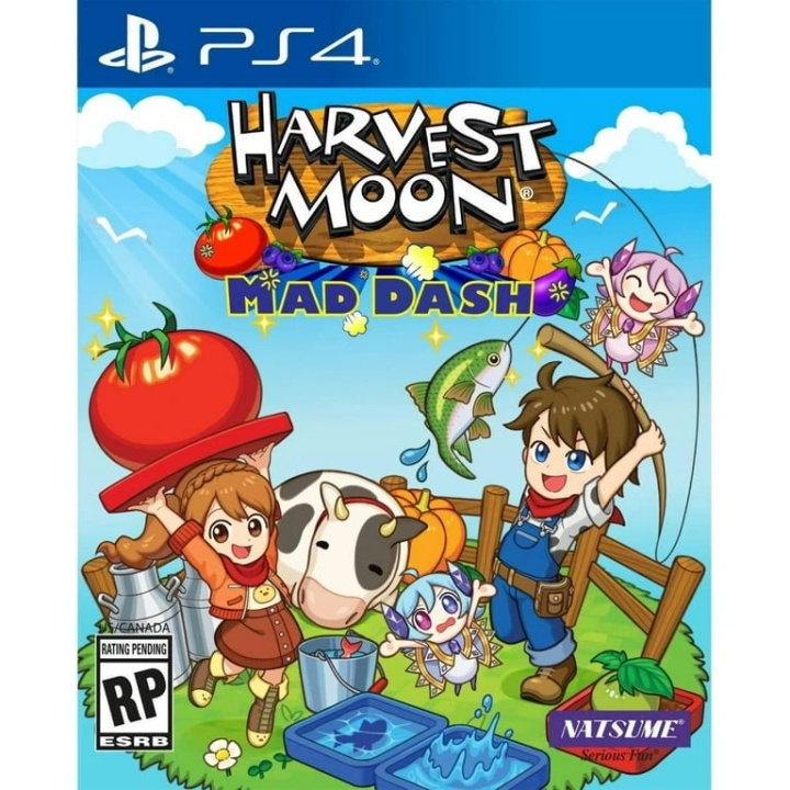 Harvest Moon: Mad Dash (Import) (PS4) ryhmässä KODINELEKTRONIIKKA / Pelikonsolit & Tarvikkeet / Sony PlayStation 4 / Peli @ TP E-commerce Nordic AB (D09663)