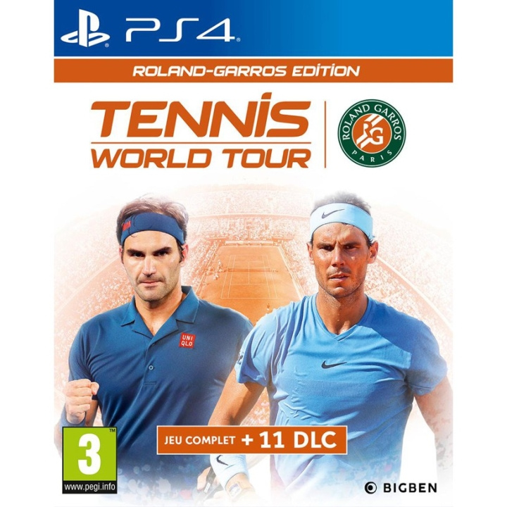 Tennis World Tour (Roland-Garros Edition) (Import) (PS4) ryhmässä KODINELEKTRONIIKKA / Pelikonsolit & Tarvikkeet / Sony PlayStation 4 / Peli @ TP E-commerce Nordic AB (D09688)