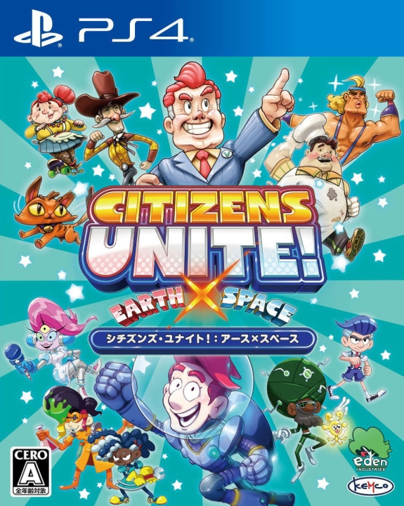 Citizens Unite!: Earth x Space (Limited Run) (Import) (PS4) ryhmässä KODINELEKTRONIIKKA / Pelikonsolit & Tarvikkeet / Sony PlayStation 4 / Peli @ TP E-commerce Nordic AB (D09695)