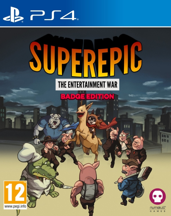 SuperEpic (Badge Edition) (PS4) ryhmässä KODINELEKTRONIIKKA / Pelikonsolit & Tarvikkeet / Sony PlayStation 4 / Peli @ TP E-commerce Nordic AB (D09699)