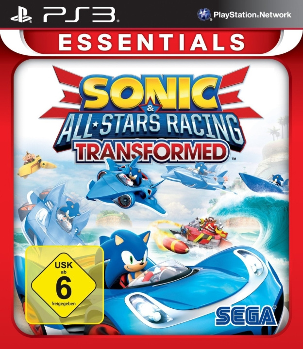 Sonic All-Star Racing: Transformed (Essentials) (PS3) ryhmässä KODINELEKTRONIIKKA / Pelikonsolit & Tarvikkeet / Sony PlayStation 3 @ TP E-commerce Nordic AB (D09710)