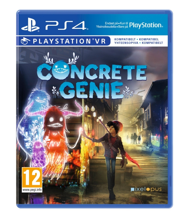 Concrete Genie (Nordic) (PSVR) (PS4) ryhmässä KODINELEKTRONIIKKA / Pelikonsolit & Tarvikkeet / Sony PlayStation 4 / Peli @ TP E-commerce Nordic AB (D09752)