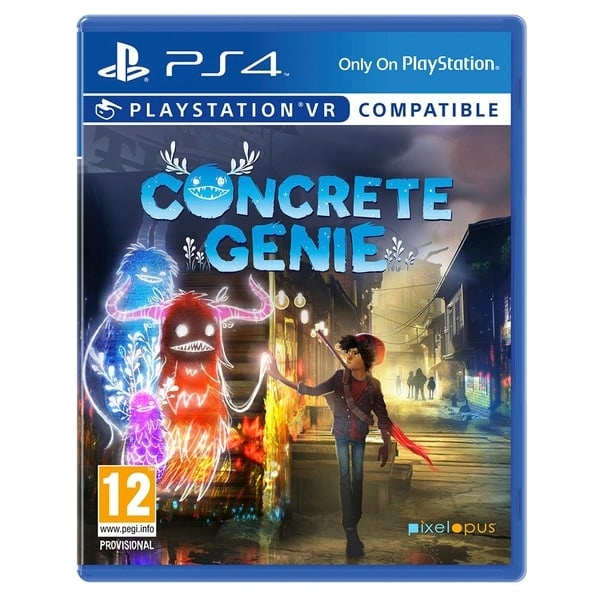 Concrete Genie (UK/Arabic) (PSVR) (PS4) ryhmässä KODINELEKTRONIIKKA / Pelikonsolit & Tarvikkeet / Sony PlayStation 4 / Peli @ TP E-commerce Nordic AB (D09755)