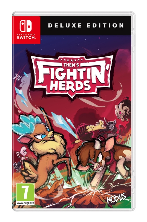 Them\'s Fightin\' Herds (Deluxe Edition) (Switch) ryhmässä KODINELEKTRONIIKKA / Pelikonsolit & Tarvikkeet / Nintendo Switch / Pelit @ TP E-commerce Nordic AB (D09768)