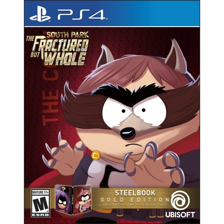 South Park: The Fractured But Whole (Steelbook Gold Edition) (Import) (PS4) ryhmässä KODINELEKTRONIIKKA / Pelikonsolit & Tarvikkeet / Sony PlayStation 4 / Peli @ TP E-commerce Nordic AB (D09772)