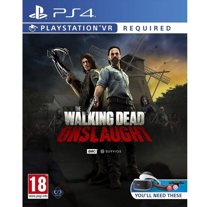 The Walking Dead Onslaught VR (PS4) ryhmässä KODINELEKTRONIIKKA / Pelikonsolit & Tarvikkeet / Sony PlayStation 4 / Peli @ TP E-commerce Nordic AB (D09786)