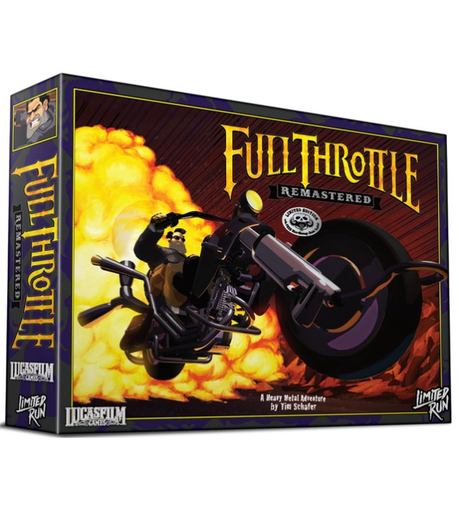 Full Throttle Remastered Collector\'s Edition (Limited Run) (Import) (PS4) ryhmässä KODINELEKTRONIIKKA / Pelikonsolit & Tarvikkeet / Sony PlayStation 4 / Peli @ TP E-commerce Nordic AB (D09833)