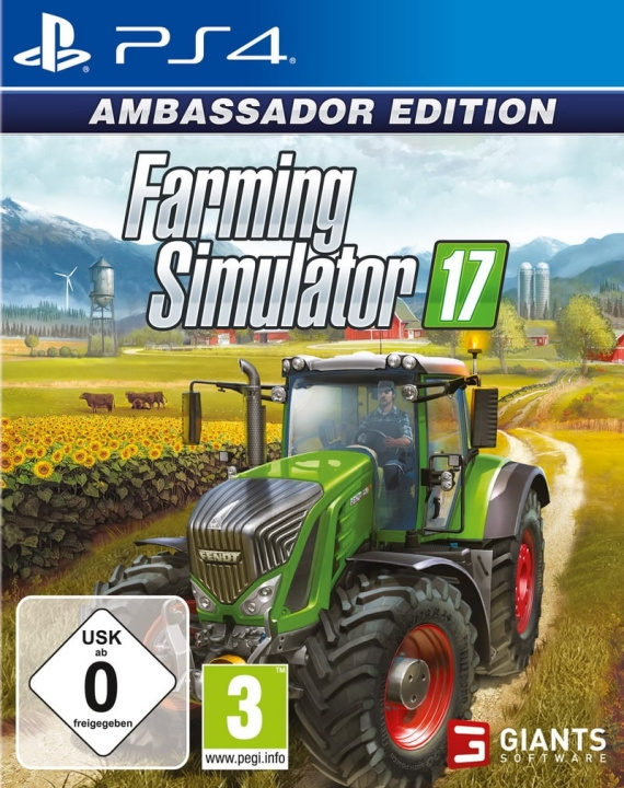 Farming Simulator 17 - Ambassador Edition (PS4) ryhmässä KODINELEKTRONIIKKA / Pelikonsolit & Tarvikkeet / Sony PlayStation 4 / Peli @ TP E-commerce Nordic AB (D09839)