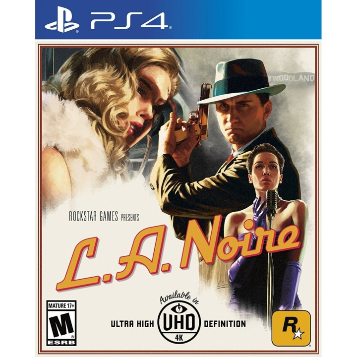 L.A. Noire (Import) (PS4) ryhmässä KODINELEKTRONIIKKA / Pelikonsolit & Tarvikkeet / Sony PlayStation 4 / Peli @ TP E-commerce Nordic AB (D09848)