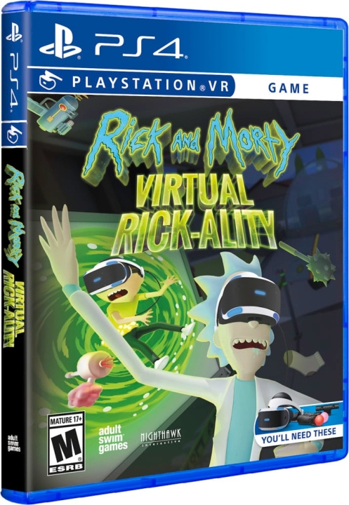 Rick and Morty Virtual Rick-Ality (PS4) ryhmässä KODINELEKTRONIIKKA / Pelikonsolit & Tarvikkeet / Sony PlayStation 4 / Peli @ TP E-commerce Nordic AB (D09854)