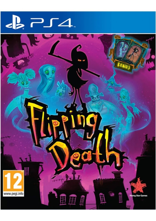 Flipping Death (PS4) ryhmässä KODINELEKTRONIIKKA / Pelikonsolit & Tarvikkeet / Sony PlayStation 4 / Peli @ TP E-commerce Nordic AB (D09868)