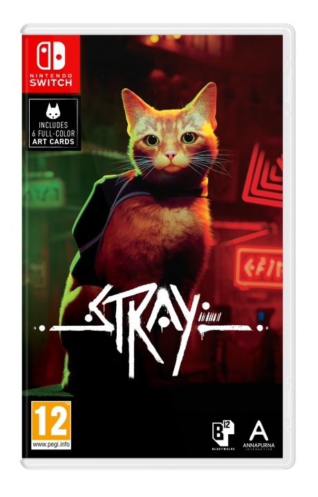 Stray (Switch) ryhmässä KODINELEKTRONIIKKA / Pelikonsolit & Tarvikkeet / Nintendo Switch / Pelit @ TP E-commerce Nordic AB (D09884)