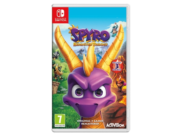 Spyro Reignited Trilogy (Switch) ryhmässä KODINELEKTRONIIKKA / Pelikonsolit & Tarvikkeet / Nintendo Switch / Pelit @ TP E-commerce Nordic AB (D09911)