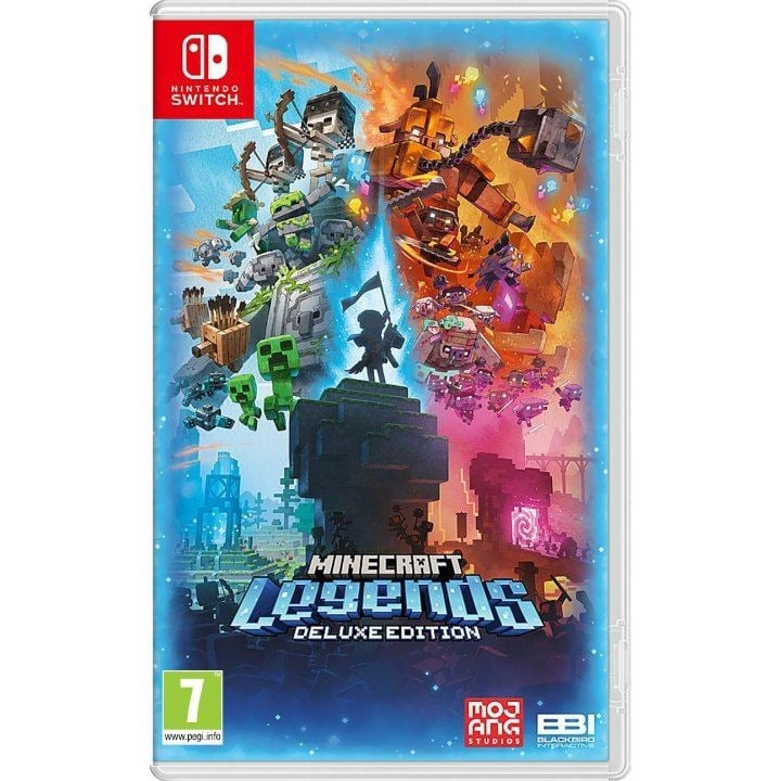 Minecraft Legends (Deluxe Edition) (Switch) ryhmässä KODINELEKTRONIIKKA / Pelikonsolit & Tarvikkeet / Nintendo Switch / Pelit @ TP E-commerce Nordic AB (D09918)