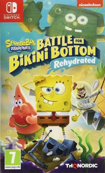 Spongebob SquarePants: Battle for Bikini Bottom - Rehydrated (Switch) ryhmässä KODINELEKTRONIIKKA / Pelikonsolit & Tarvikkeet / Nintendo Switch / Pelit @ TP E-commerce Nordic AB (D09949)