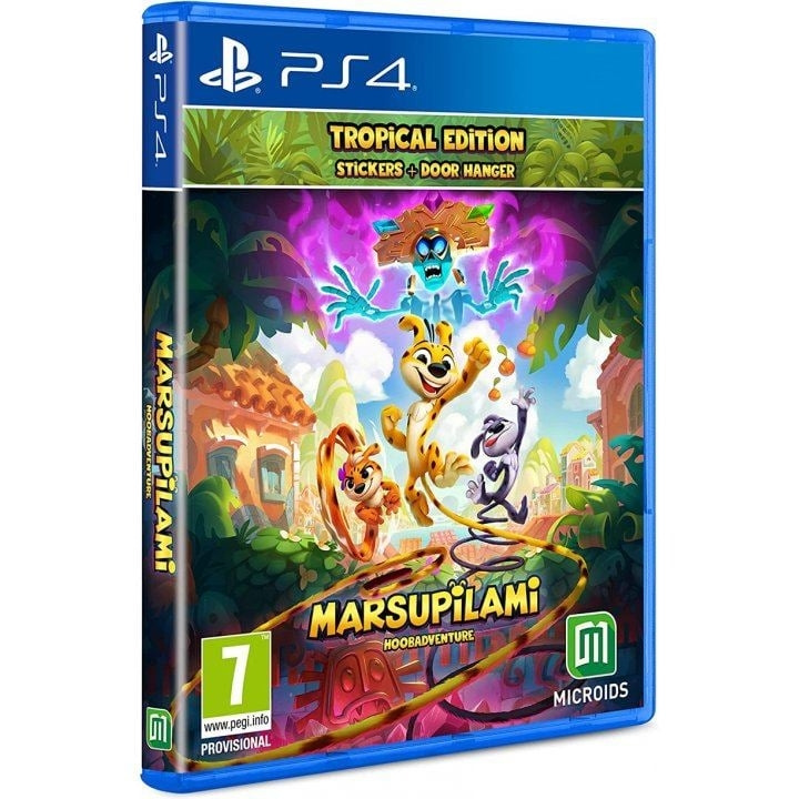 Marsupilami: Hoobadventure (Tropical Edition) (PS4) ryhmässä KODINELEKTRONIIKKA / Pelikonsolit & Tarvikkeet / Sony PlayStation 4 / Peli @ TP E-commerce Nordic AB (D09974)