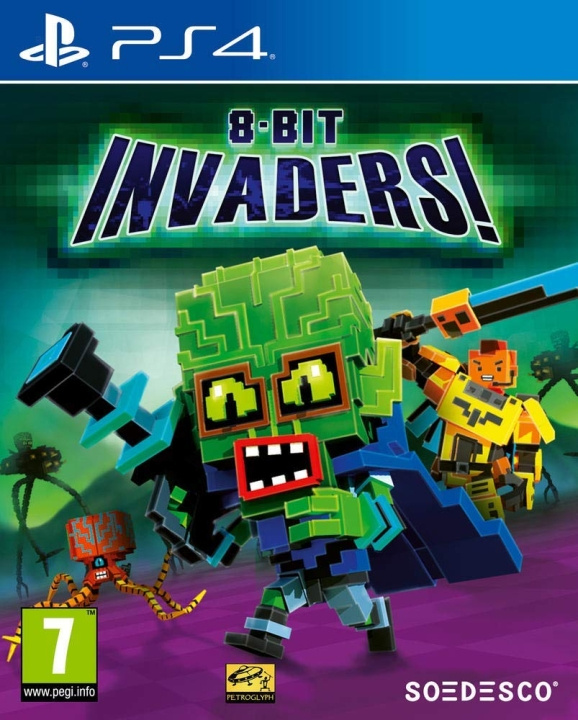 8-Bit Invaders (PS4) ryhmässä KODINELEKTRONIIKKA / Pelikonsolit & Tarvikkeet / Sony PlayStation 4 / Peli @ TP E-commerce Nordic AB (D09986)