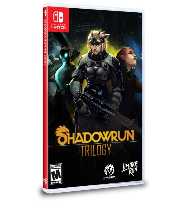 Shadowrun Trilogy (Limited Run) (Switch) ryhmässä KODINELEKTRONIIKKA / Pelikonsolit & Tarvikkeet / Nintendo Switch / Pelit @ TP E-commerce Nordic AB (D09989)