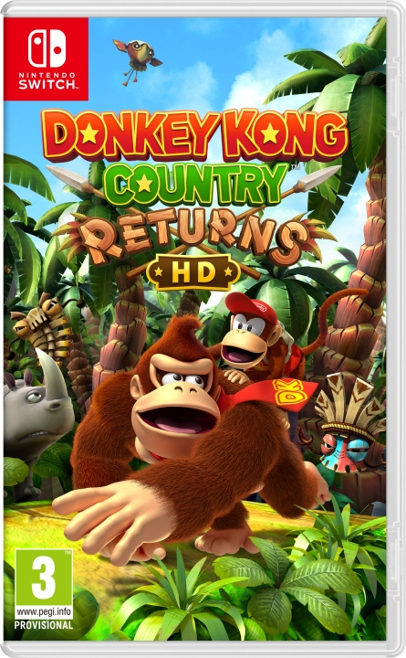 Donkey Kong Country Returns HD (Switch) ryhmässä KODINELEKTRONIIKKA / Pelikonsolit & Tarvikkeet / Nintendo Switch / Pelit @ TP E-commerce Nordic AB (D09990)