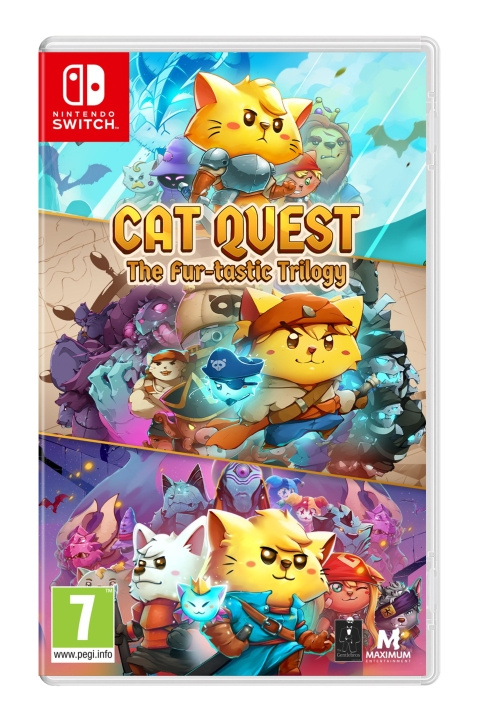 Cat Quest: The Fur-tastic Trilogy (Switch) ryhmässä KODINELEKTRONIIKKA / Pelikonsolit & Tarvikkeet / Nintendo Switch / Pelit @ TP E-commerce Nordic AB (D10003)