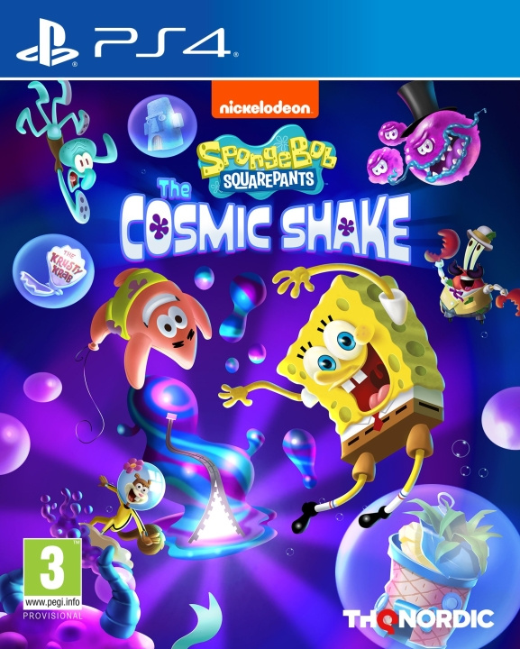 SpongeBob SquarePants The Cosmic Shake (PS4) ryhmässä KODINELEKTRONIIKKA / Pelikonsolit & Tarvikkeet / Sony PlayStation 4 / Peli @ TP E-commerce Nordic AB (D10007)