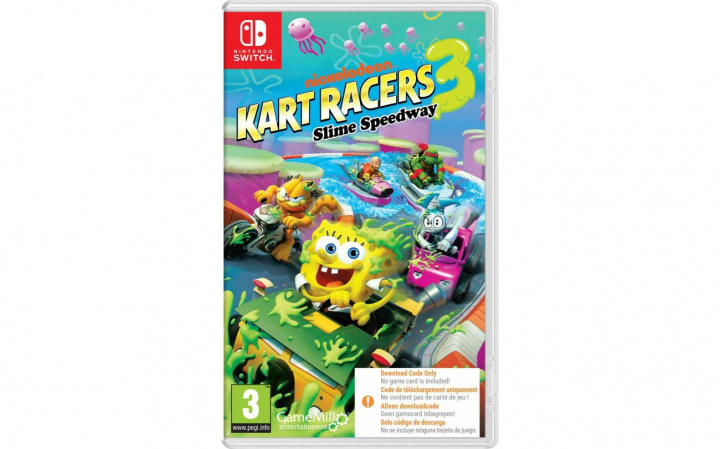 Nickelodeon Kart Racers 3: Slime Speedway (Switch) ryhmässä KODINELEKTRONIIKKA / Pelikonsolit & Tarvikkeet / Nintendo Switch / Pelit @ TP E-commerce Nordic AB (D10010)