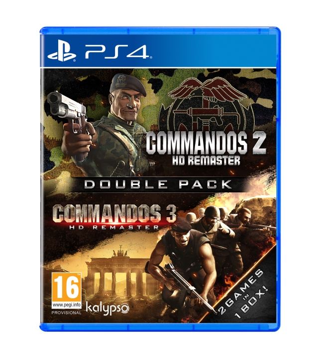 Commandos 2 + Commandos 3 HD Remaster Double Pack (PS4) ryhmässä KODINELEKTRONIIKKA / Pelikonsolit & Tarvikkeet / Sony PlayStation 4 / Peli @ TP E-commerce Nordic AB (D10022)