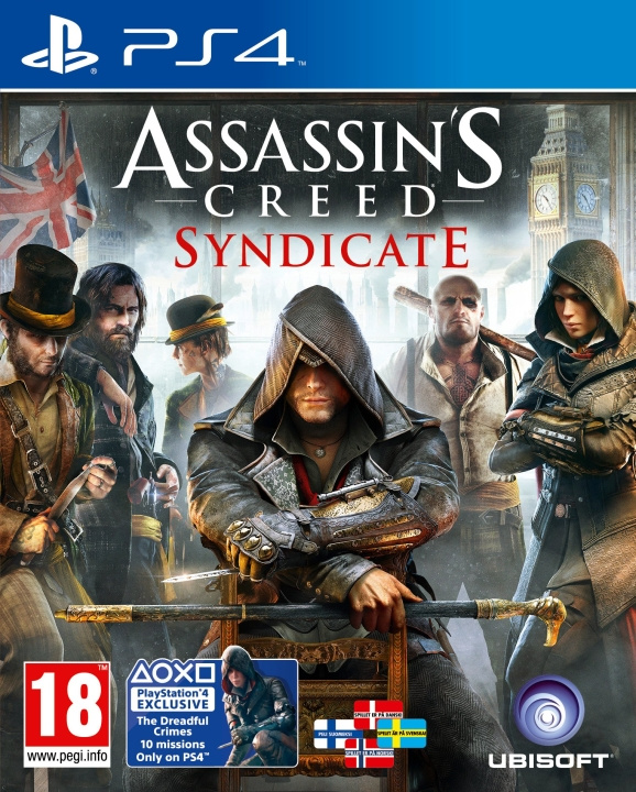 Assassin\'s Creed: Syndicate (Nordic) (PS4) ryhmässä KODINELEKTRONIIKKA / Pelikonsolit & Tarvikkeet / Sony PlayStation 4 / Peli @ TP E-commerce Nordic AB (D10038)