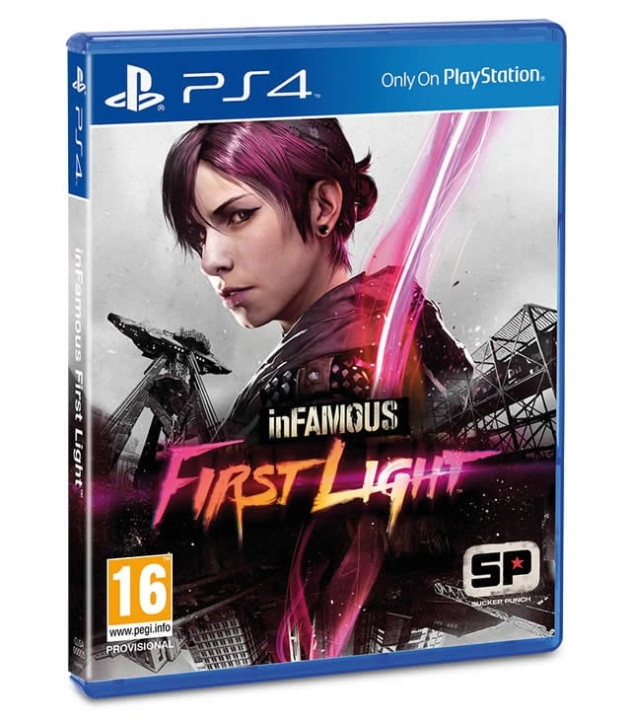 inFAMOUS: First Light (PS4) ryhmässä KODINELEKTRONIIKKA / Pelikonsolit & Tarvikkeet / Sony PlayStation 4 / Peli @ TP E-commerce Nordic AB (D10042)