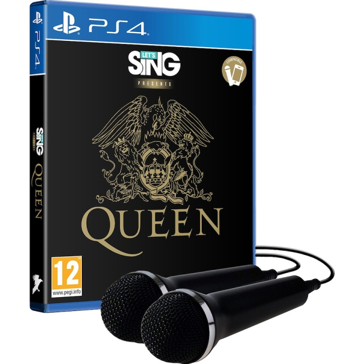 Let\'s Sing: Queen (2 Mics Bundle) (PS4) ryhmässä KODINELEKTRONIIKKA / Pelikonsolit & Tarvikkeet / Sony PlayStation 4 / Peli @ TP E-commerce Nordic AB (D10050)