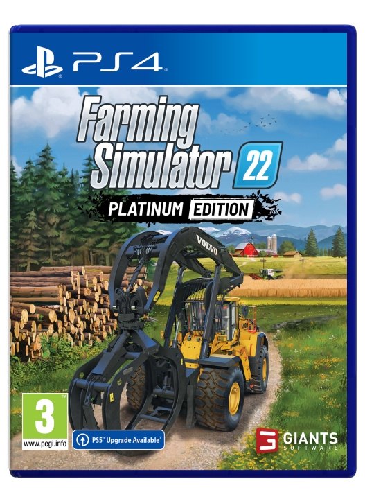 Farming Simulator 22 (Platinum Edition) (PS4) ryhmässä KODINELEKTRONIIKKA / Pelikonsolit & Tarvikkeet / Sony PlayStation 4 / Peli @ TP E-commerce Nordic AB (D10058)