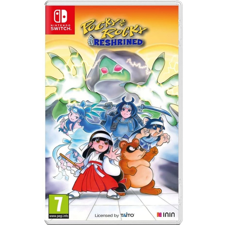 Pocky & Rocky Reshrined (Switch) ryhmässä KODINELEKTRONIIKKA / Pelikonsolit & Tarvikkeet / Nintendo Switch / Pelit @ TP E-commerce Nordic AB (D10100)