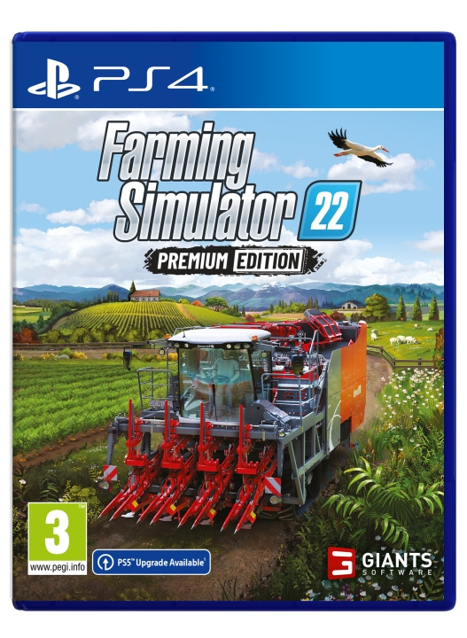 Farming Simulator 22 Premium Edition (PS4) ryhmässä KODINELEKTRONIIKKA / Pelikonsolit & Tarvikkeet / Sony PlayStation 4 / Peli @ TP E-commerce Nordic AB (D10104)