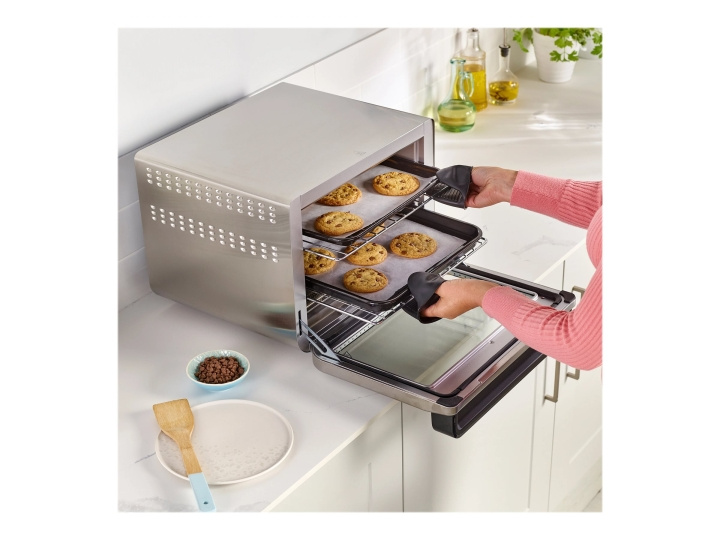 Ninja Foodi DT200EU Electric oven with grill/convection grill Silver/black ryhmässä KOTI, TALOUS JA PUUTARHA / Kodinkoneet / Airfryers ja rasvakeittimet @ TP E-commerce Nordic AB (D10134)