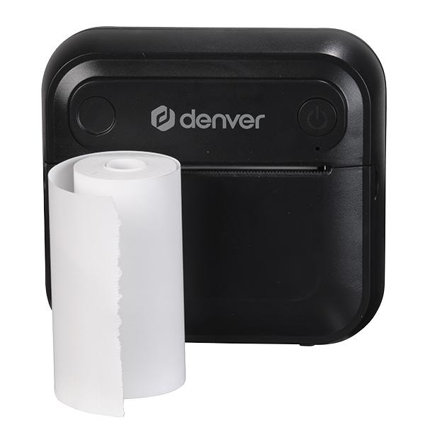 Denver MBP-32B Bluetooth Label Printer Black ryhmässä TIETOKOONET & TARVIKKEET / Tulostimet & Tarvikkeet / Tulostimet / Viivakoodi- ja etikettitulostimet @ TP E-commerce Nordic AB (D10138)