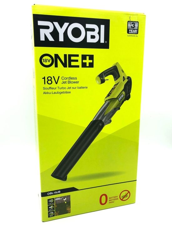 Ryobi One+ OBL18JB Leaf blower Electric No battery ryhmässä KOTI, TALOUS JA PUUTARHA / Puutarhatuotteet / Puutarhatyökalut @ TP E-commerce Nordic AB (D10171)