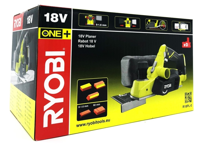 Ryobi R18PL-0 Planer No battery ryhmässä KOTI, TALOUS JA PUUTARHA / Työkalut & Tee itse / Muut sähkötyökalut @ TP E-commerce Nordic AB (D10179)