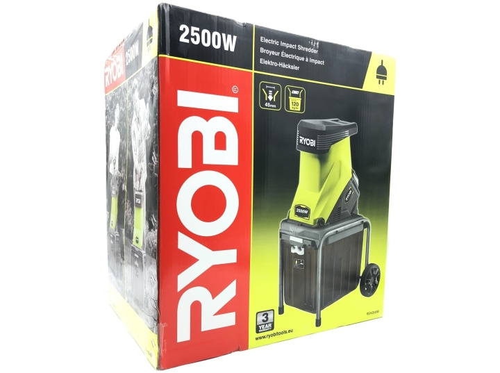 Ryobi RSH2545B compost shredder electric ryhmässä KOTI, TALOUS JA PUUTARHA / Työkalut & Tee itse / Muut sähkötyökalut @ TP E-commerce Nordic AB (D10189)