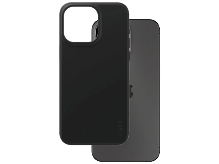 PanzerGlass CARE Fashionable Case for iPhone 15 Pro Max Black ryhmässä ÄLYPUHELIMET JA TABLETIT / Puhelimen suojakotelo / Apple / iPhone 15 @ TP E-commerce Nordic AB (D10197)