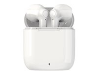 Denver TWE-39 Wireless True Wireless Earphones White ryhmässä KODINELEKTRONIIKKA / Ääni & Kuva / Kuulokkeet & Tarvikkeet / Kuulokkeet @ TP E-commerce Nordic AB (D10210)