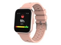 Denver SW-164 Pink Smart Watch ryhmässä URHEILU, VAPAA-AIKA JA HARRASTUS / Urheilu- ja sykekellot / Älykellot @ TP E-commerce Nordic AB (D10221)