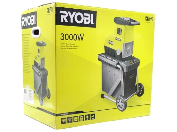 Ryobi RSH3045U Compost Grinder Electric ryhmässä KOTI, TALOUS JA PUUTARHA / Työkalut & Tee itse / Muut sähkötyökalut @ TP E-commerce Nordic AB (D10231)