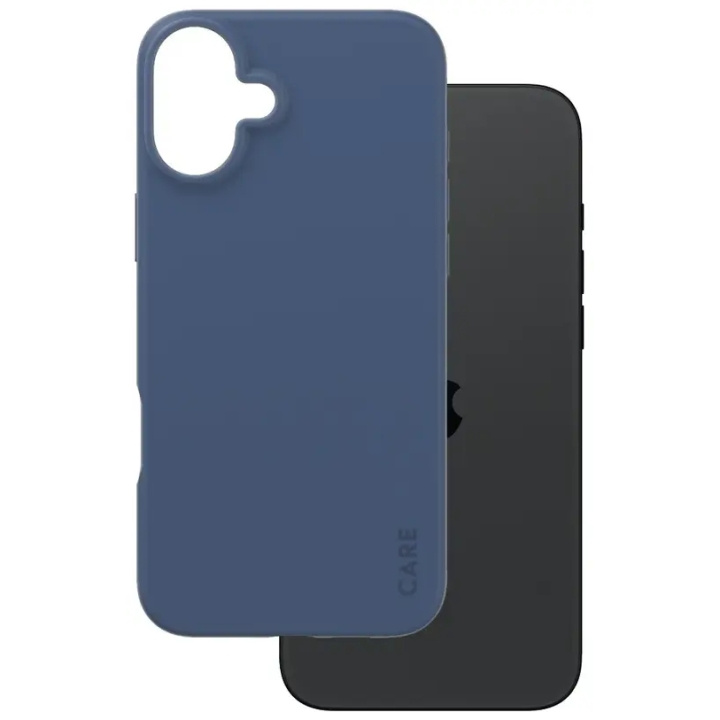 PanzerGlass CARE Fashionable case for iPhone 16 Plus Blue ryhmässä ÄLYPUHELIMET JA TABLETIT / Puhelimen suojakotelo / Apple / iPhone 16 @ TP E-commerce Nordic AB (D10256)