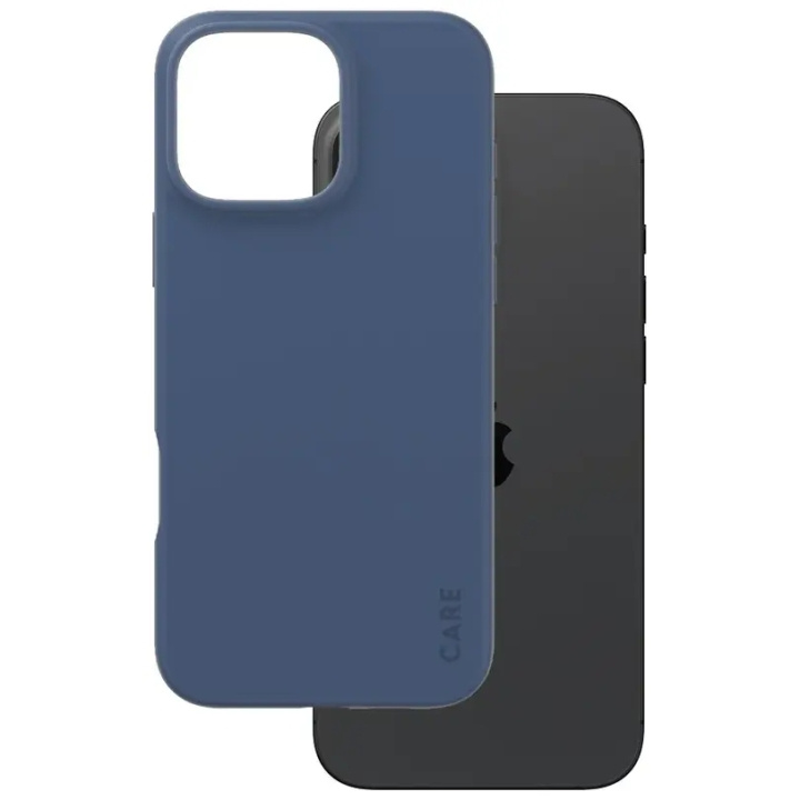 PanzerGlass CARE Fashionable Case for iPhone 16 Pro Max Blue ryhmässä ÄLYPUHELIMET JA TABLETIT / Puhelimen suojakotelo / Apple / iPhone 16 @ TP E-commerce Nordic AB (D10257)