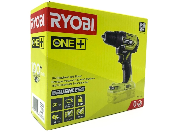 Ryobi One+ R18DD5-0 Drill/driver Without battery ryhmässä KOTI, TALOUS JA PUUTARHA / Työkalut & Tee itse / Ruuvimeisselit @ TP E-commerce Nordic AB (D10277)