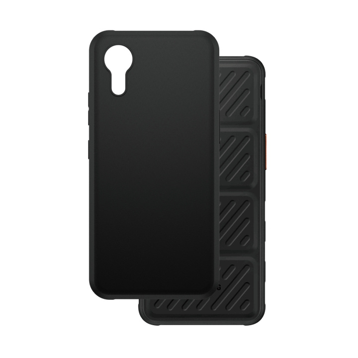 PanzerGlass SAFE. by ® TPU Case Sort Samsung Galaxy Xcover7, Black ryhmässä ÄLYPUHELIMET JA TABLETIT / Puhelimen suojakotelo / Samsung @ TP E-commerce Nordic AB (D10293)