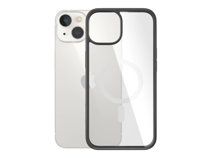 PanzerGlass ClearCase Protective Cover Black Apple iPhone 14 ryhmässä ÄLYPUHELIMET JA TABLETIT / Puhelimen suojakotelo / Apple / iPhone 14 @ TP E-commerce Nordic AB (D10296)