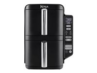 Ninja DoubleStack SL300EU Airfryer 2.47kW Musta ryhmässä KOTI, TALOUS JA PUUTARHA / Kodinkoneet / Airfryers ja rasvakeittimet @ TP E-commerce Nordic AB (D10328)