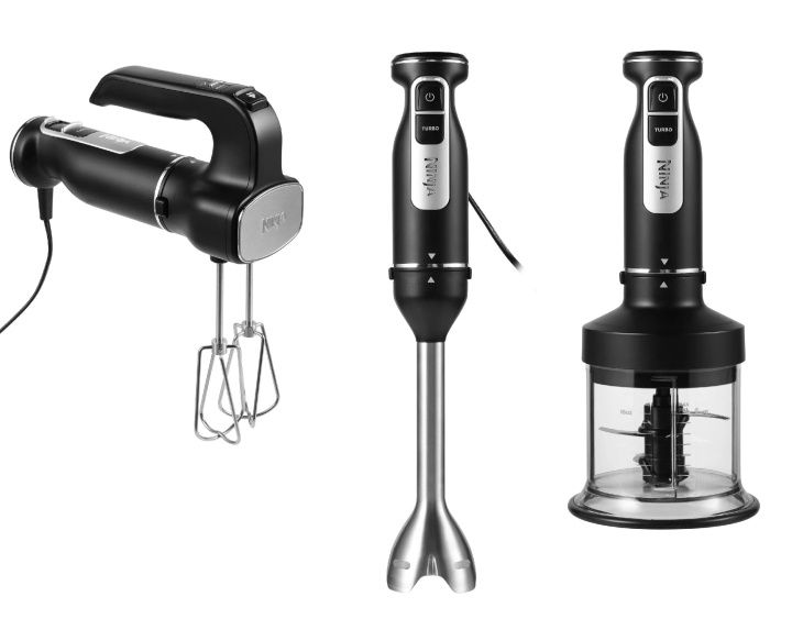 Ninja Hand blender 3 in 1 Hand blender and hand mixer 850 Watt ryhmässä KOTI, TALOUS JA PUUTARHA / Kodinkoneet / Yleiskoneet ja monitoimikoneet / Sauvasekoittimet @ TP E-commerce Nordic AB (D10368)